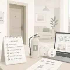 Checklist per una locazione turistica: CIN, sicurezza, alloggiati web e comunicazione ospiti. Tutto pronto per l'affitto breve.