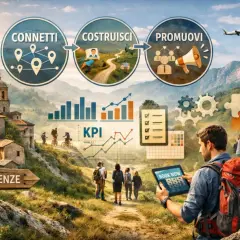 Il **dmo significato** è connessione, costruzione e promozione di esperienze turistiche, con KPI e academy per il successo.