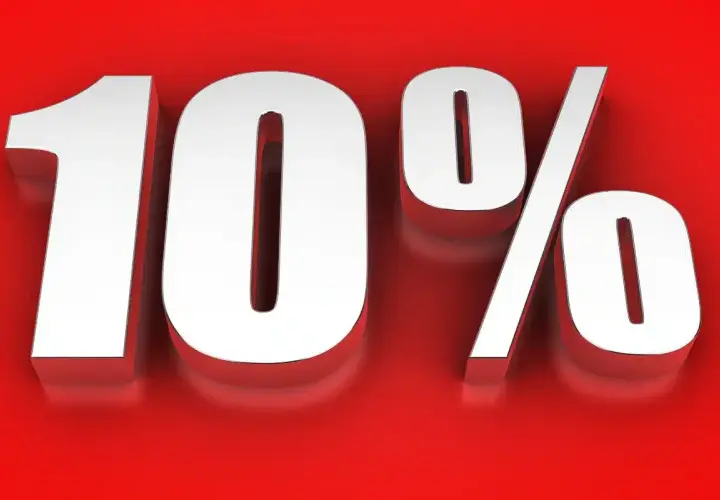 10% di sconto su iva alberghi. Offerta speciale per prenotazioni.