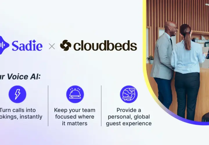 Sadie e cloudbeds: la voce AI trasforma le chiamate in prenotazioni, focalizza il team e offre un'esperienza ospite globale.