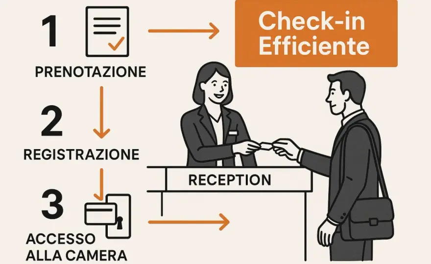 Scheda di prenotazione - L'esempio che trasforma la tua reception